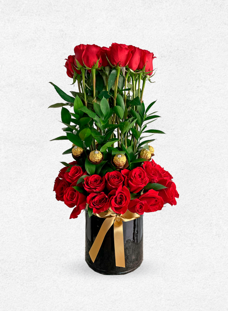 Topiario Red Roses